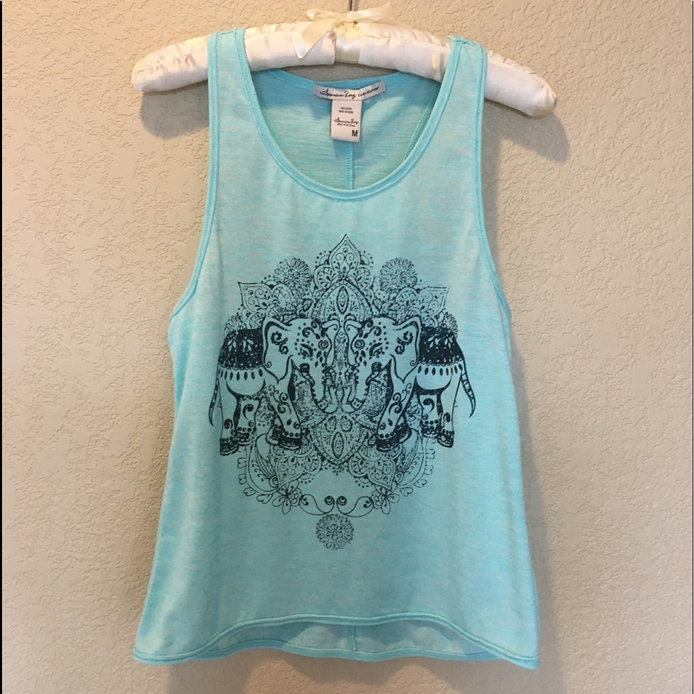 AR elephant tank top